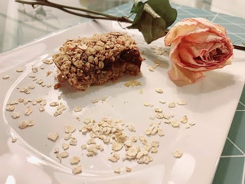 How to make easy date oatmeal squares/Healthy date and oats bar recipe/ no flour/ no sugar