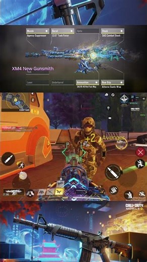 Mythic XM4 Luminescent Jade Gunsmith + Gameplay | CODM