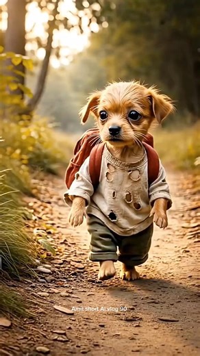 The Puppy help by gilhari ko bachaya gallery mein jungle mein bataen#ytshorts #trendingshorts 🐶🐿️