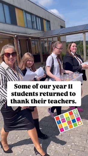 Some of our amazing Year 11 students came back to school today with homemade cupcakes to say thank you to the teachers and staff who’ve supported them on their Tor Bridge High journey. Such a thoughtful and kind gesture that meant so much to everyone. We’re so proud of the caring young people they’ve become. #TorBridgeHigh #ThankYouTeachers #Year11 #CourageLoveAmbition #ProudMoment #tedwraggtrust | Tor Bridge High