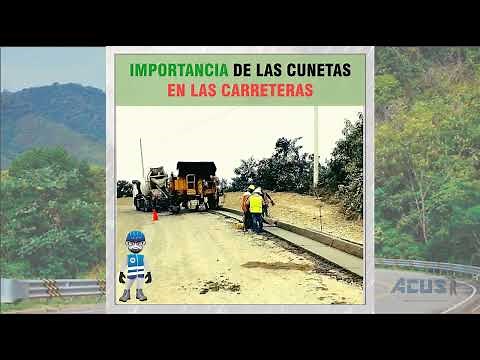 IMPORTANCIA DE LAS CUNETAS EN LAS CARRETERAS