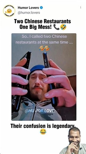 One Call Two Chinese Restaurants 😅