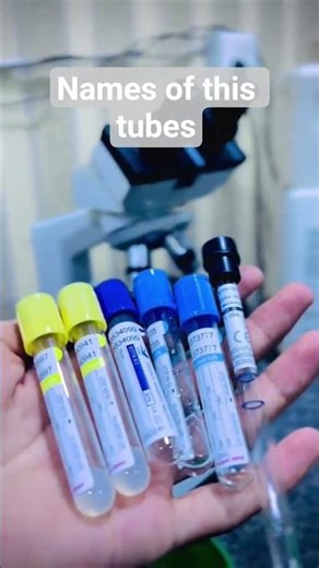 "Lab Tecwhnicians MUST Know! Blood Tubes & Order of DrawBloodCollectionTubes#VacutainerTubes