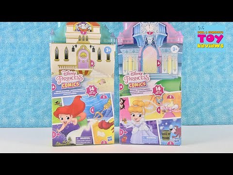 Disney Princess Comics Surprise Adventures Blind Figure Pack Unboxing | PSToyReviews