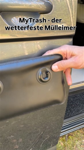Felleisen on Instagram: "www.felleisen.com MyTrash - der wetterfeste Mülleimer aus LKW Planen 👉 100%ig dichter Deckel - kein Kordelzug mit Loch in der Mitte 👉 abwaschbares Planenmaterial 👉 ClickOn- System. MyTrash lässt sich problemlos überall befestigen und ist 100% kompatibel zum Felleisen ClickOn-System. #campingzubehör #kastenwagen #campingmusthave #camper #vanconverters"