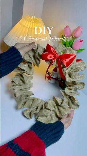 Christmas wreath.✨ #diy
