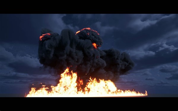 [UE5.1] Embergen Explosion Test 爆炸效果测试