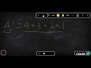 What does an exclamation mark(!) mean in math!