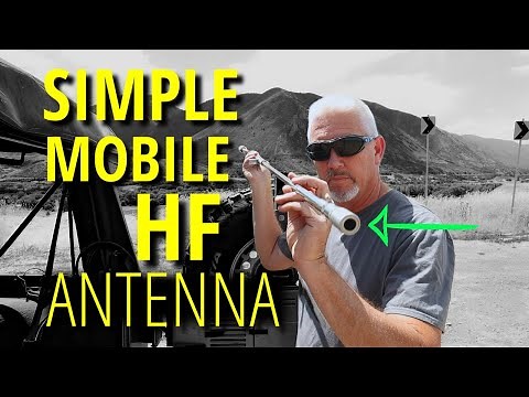 Simple mobile HF Antenna | K7SW Ham Radio