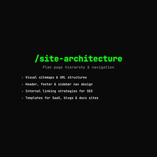 Marketing Skills v1.3.0 is here. Now works with any AI agent. 3 new skills: → /site-architecture — plan page hierarchies, URL structures, sitemaps, and internal linking strategies → /revops — lead scoring models, MQL-to-SQL handoffs, CRM pipeline stages, RevOps dashboards → /sales-enablement — pitch decks, objection handling, ROI calculators, battle cards, demo scripts Works with Claude Code, OpenAI Codex, Cursor, Windsurf — any agent that follows the Agent Skills spec. Source: Corey Haines | Th