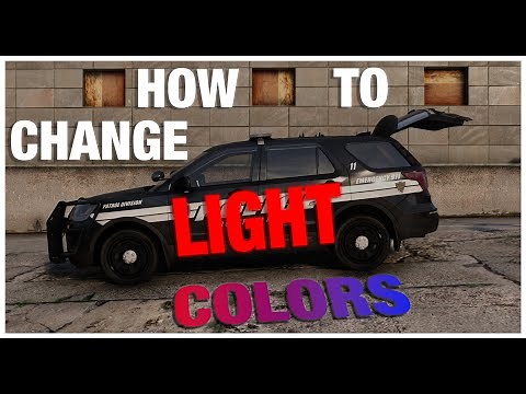 How To Change Light Colors | Fivem 2025