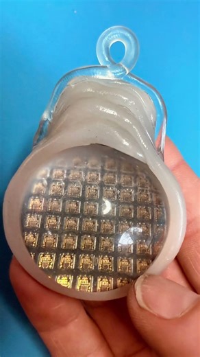 LED Matrix Amulet Tutorial: Build your own magical dance wear necklace pendant #adafruit