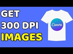How to get 300 dpi resolution Images using Canva tool -Tshirt Design ( FULL GUIDE)