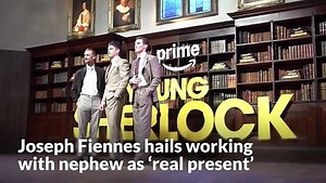 Joseph Fiennes hails working with nephew as 'real present'