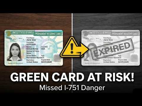 2-Year Green Card Deadline: Don’t Lose Your Status (I-751) #uscis #immigration #greencard #i485