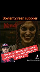 3.8K views · 66 reactions | AI demonic Wendy’s girl telling yall the truth are you still going to eat there? #wendys #obey #scaryvideos #processedfood #fypシ゚viralシfypシ゚viralシalシ #fypシ | French Dose | Facebook