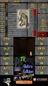 How to create a proper Stealth Archer/Night Blade in Daggerfall. Primary Stats Part 1 #gaming #rpg