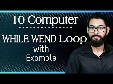 WHILE WEND Loop in GW BASIC | Loop Structure in GW BASIC | 10 class computer chapter 3