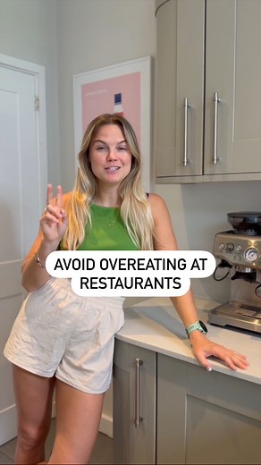 6.2K views · 66 reactions | Going out for dinner in a calorie deficit? Do these 2 things to avoid overeating ✌ | Georgia - The Foodie's Fat Loss Coach | Facebook