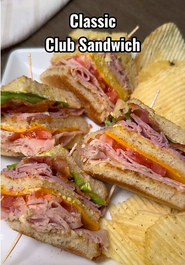 Classic Club Sandwich Recipe for Summertime