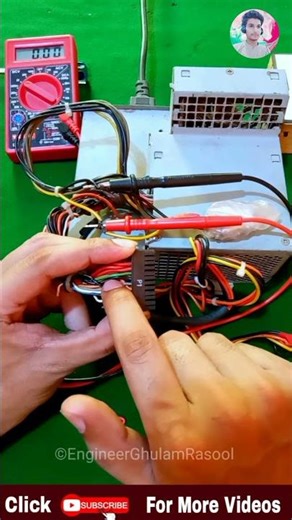 12V Computer Power Supply for Air Cooler | 12 Volt Wire Connection #shorts