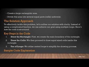 Drawing 32 Equal Cells in a Rectangle with Python Turtle Graphics