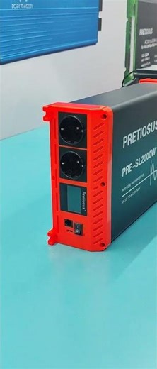 Our new shell pure sine wave inverter 2000 watts#pretiosusinverter #powerinverter #pretiosus
