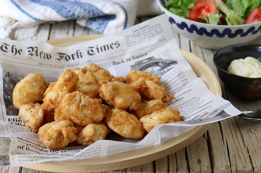 Receta de pixín o fritos de rape, la mejor fritura de pescado de Asturias