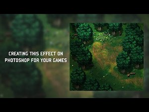 RPG MAKER MV MAP PHOTOSHOP PARALLAX