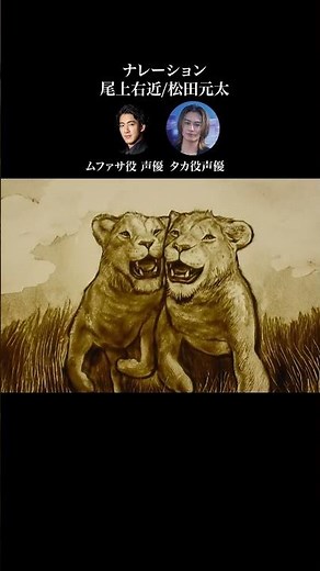 "#TheLionKingMufasa" released in theaters 𝟏𝟐/𝟐𝟎🐾 The "best brothers" turn into sand art ✨ A speci...