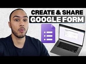 How to Create and Share a Google Form (Step-by-Step Tutorial)