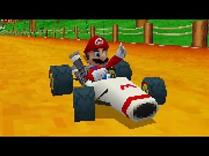 Mario Kart DS - 100cc Mushroom Cup Grand Prix (Mario Gameplay)