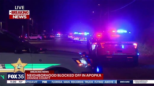 Heavy police presence in South Apopka neighborhood