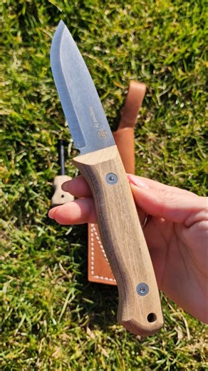 BPS Knives DBK BUSHMATE 2.0 Carbon Steel + Firesteel #camping #tourism #bushcraft