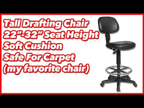 Office Star Drafting Chair - Assembly & Review