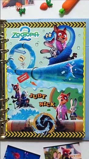 Scrapbooking Zootopia 2 | 주토피아 2 다꾸 Journaling