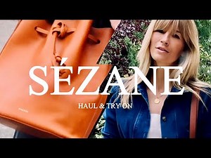 SEZANE HAUL | French women style | CLASSICS 2020 TRY ON