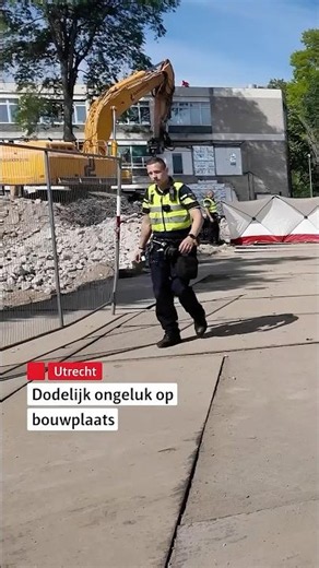 🚨 Dodelijk ongeluk op bouwplaats in Utrecht #rtvutrecht #utrecht