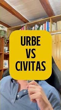 Urbe vs Civitas: la ciudad que no es lo mismo. #Ecuador #Urbanismo #Urbe #Civitas #Ciudad