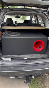 Single 15" 32hz in 8"aeroport box 5.8cft | Boss T. Custom works Subwoofer Box and Car Audio set up