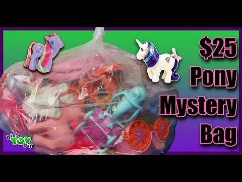 My Little Pony Thrift Haul | 40 years of Ponies in One Bag!