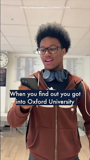When you find out you got into Oxford University 🧪🎓