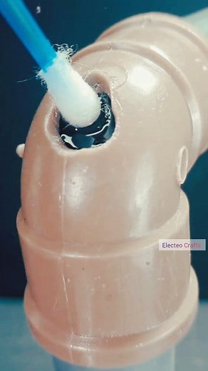 How to make perfect pvc pipe broken repair #pvc #pipes #repair #tips #reelsfbシ | Electro Crafts