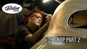 1935 Chevrolet Top Chop: Bello’s Kustoms Gets To Cutting! Watch How To Chop One The Right Way. - BangShift.com