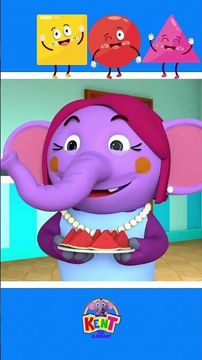 🟩🔼Lasst uns singen und Formen lernen – Kinderlieder #shorts #kidseducation