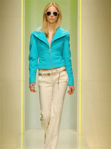 Raquel Zimmermann for Versace Fall 2005 Collection