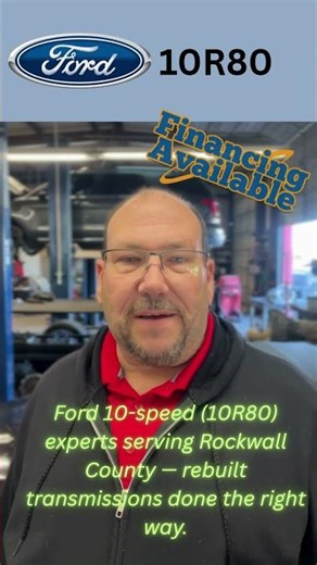 10 Speed Ford F150 Transmission problems solved 10R80 Rebuilds 24/24000 Warranty local shop