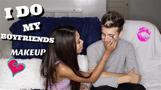 Doing My Boyfriend’s Makeup: A Unique Challenge