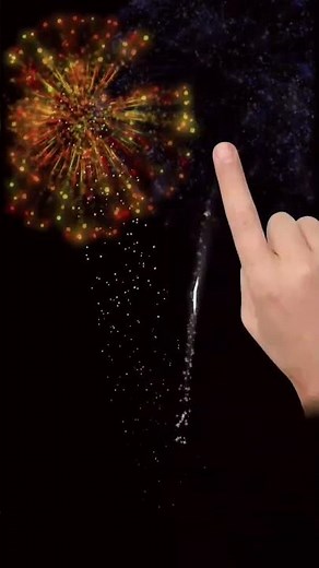 🎆 Hand Movements & Fireworks ASMR | Visual Relaxation