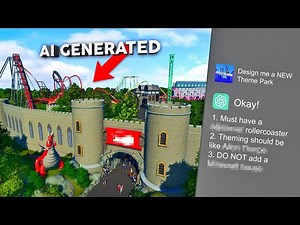 Building an AI GENERATED Theme Park??